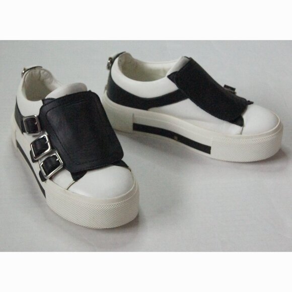 Alexander McQueen White Leather Sneakers - Picture 10 of 16